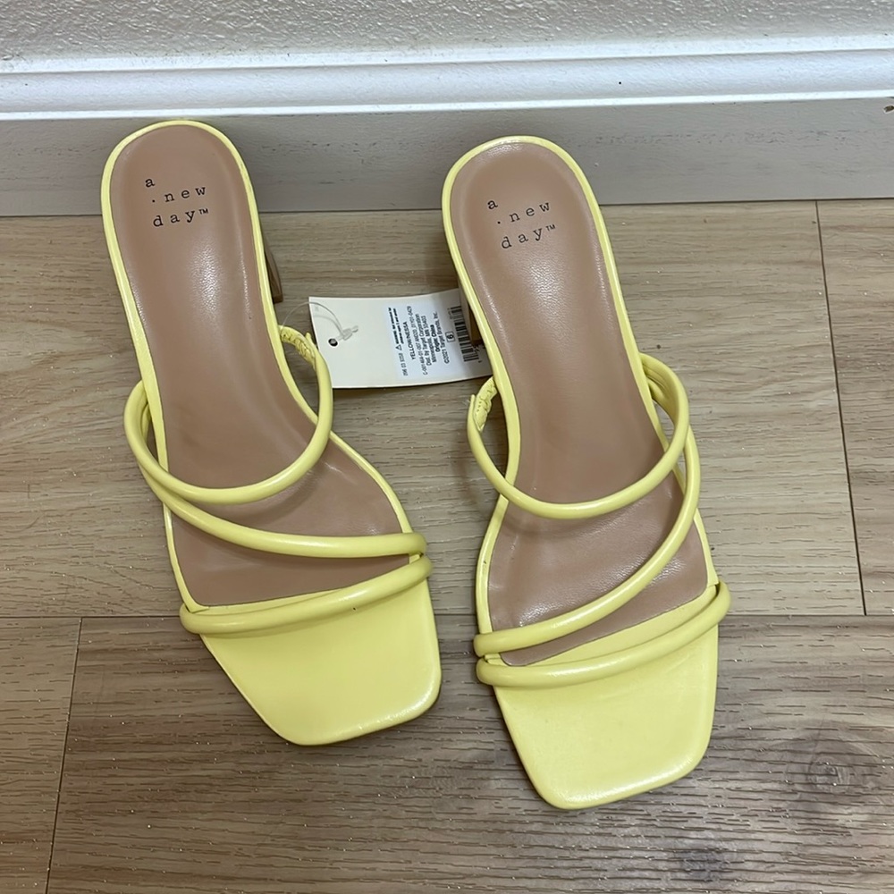 Yellow heels